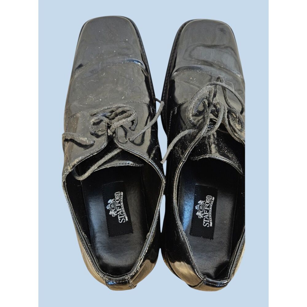 Men's Patent Leather Oxfords by Stafford. Size 8.5 Med. -- ITEM #3079 - Picture 7 of 7